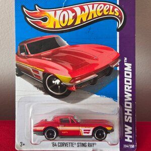 2012 HOT WHEELS, '64 CORVETTE STING RAY, MINT IN THE PACKAGE!!!